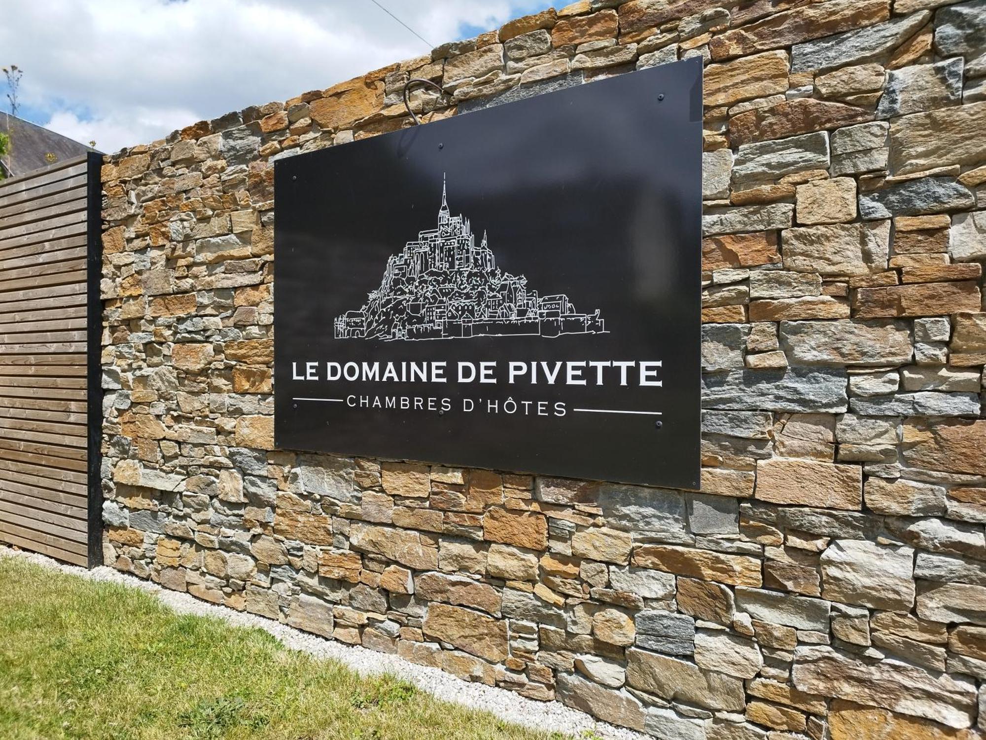 לינה וארוחת בוקר אברנשה Le Domaine De Pivette מראה חיצוני תמונה